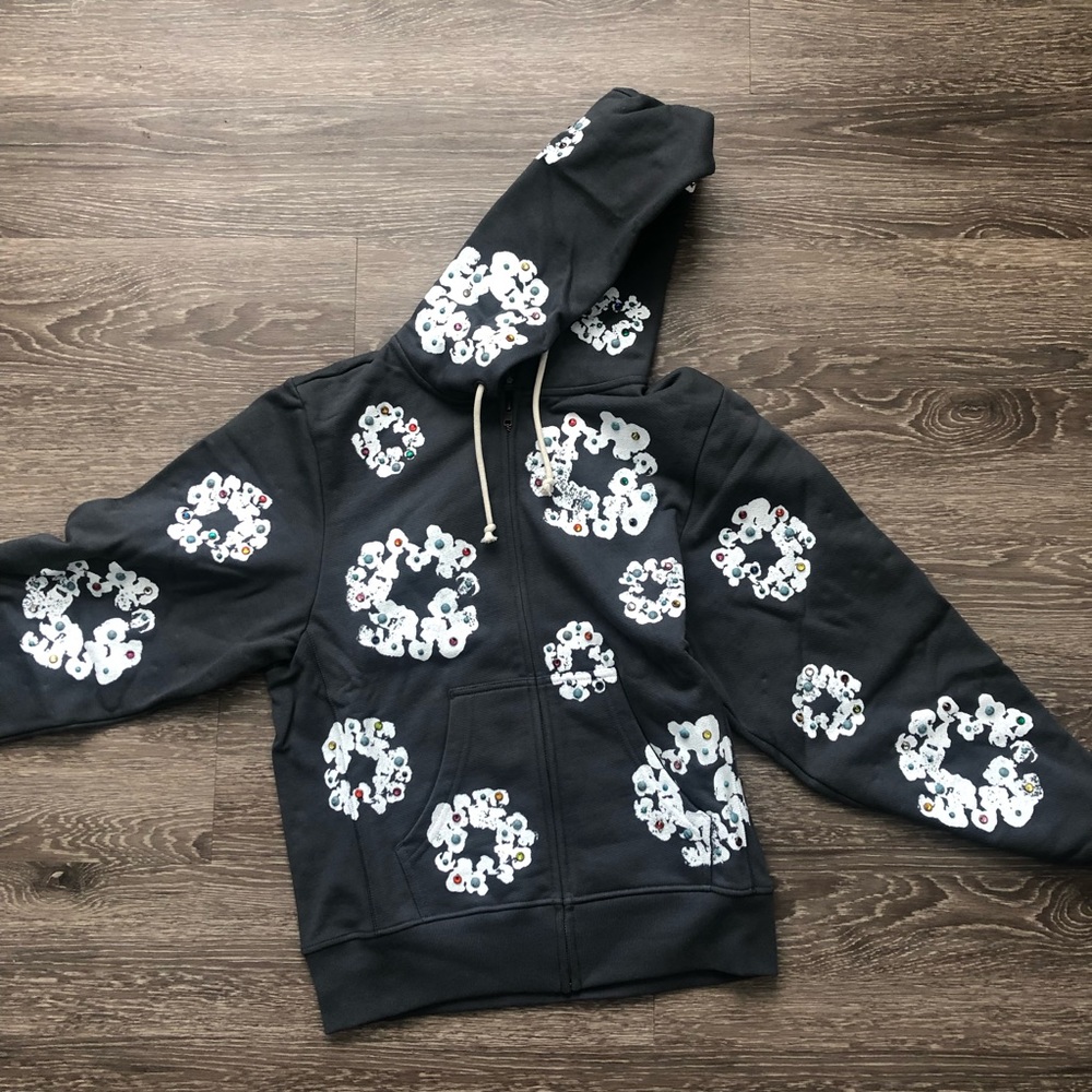 Denim Tears Rhinestone Hoodie